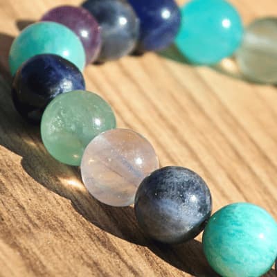 đ« Connexion SacrĂ©e â Sodalite, Fluorite, Amazonite