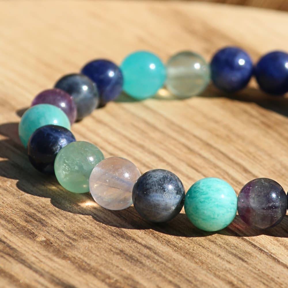 đ« Connexion SacrĂ©e â Sodalite, Fluorite, Amazonite