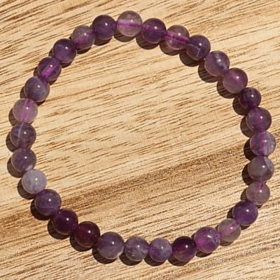 💜 Clarté Intérieure – Améthyste A - Bijoux en pierre De la terre à la lune