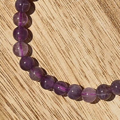 💜 Clarté Intérieure – Améthyste A - Bijoux en pierre De la terre à la lune