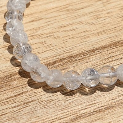 ✨ Clarté Pure – Cristal de Roche - Bijoux en pierre De la terre à la lune
