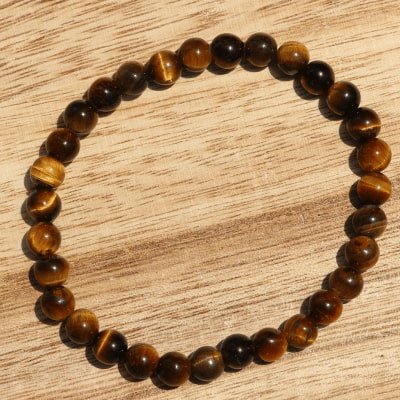 🐅 Force Solaire – Œil de Tigre - Bijoux en pierre De la terre à la lune