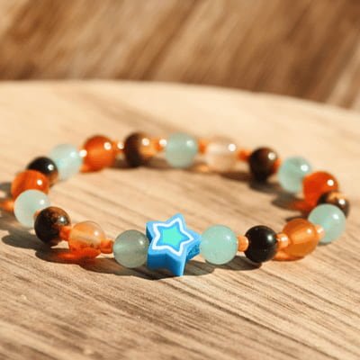 🌞 Petit Soleil – Pour la confiance en soi - Bijoux en pierre De la terre à la lune