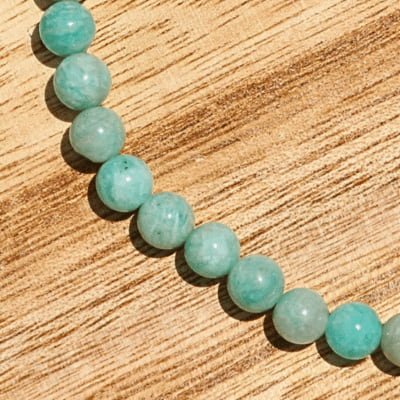 đ§ Voix IntĂ©rieure â Amazonite A - Bijoux en pierre De la terre Ă la lune
