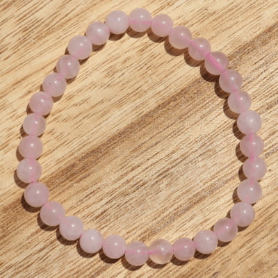 💖 Cœur Rayonnant – Quartz Rose A
