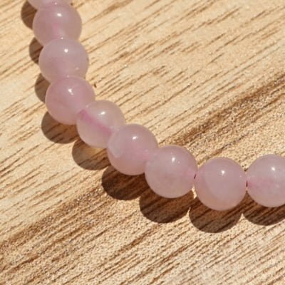 💖 Cœur Rayonnant – Quartz Rose A - Bijoux en pierre De la terre à la lune