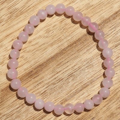 💖 Cœur Rayonnant – Quartz Rose A - Bijoux en pierre De la terre à la lune
