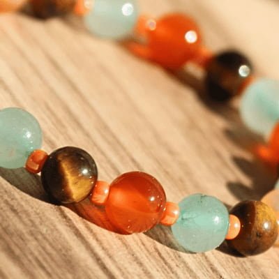 🌞 Petit Soleil – Pour la confiance en soi - Bijoux en pierre De la terre à la lune